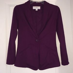 Purple blazer